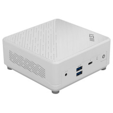 Mini namizni računalnik MSI Cubi 5 1M-441BEU barebone Core 3 / WiFi 6E + BT 5.3 / 1x2.5Gbps + 1x1Gbps (bel)
