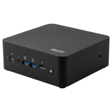 Mini namizni računalnik MSI Cubi NUC AI+ 2MG-021BEU delni barebone Core Ultra 7 / 32GB / Wi-Fi 6E + BT / 2x2.5Gbps (črn)