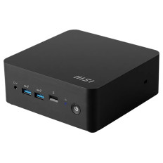 Mini namizni računalnik MSI Cubi NUC 1MG-244BEU Core 3 / 8GB / 512GB SSD / Wi-Fi 6E + BT / 2x2.5Gbps / Windows 11 Home (črn)