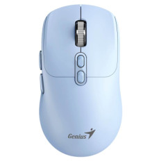 Miška Genius NX-8080S AI, BT in brezžična, modra