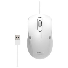 Miška PORT Pro lite bela