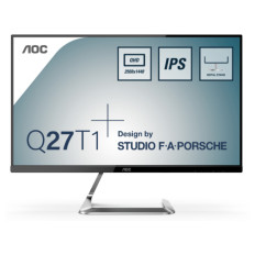 Monitor AOC 68,6 cm (27,0") Q27T1 2560x1440 75Hz IPS 5ms 2xHDMI DisplayPort  sRGB 107%