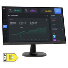 Monitor Lenovo 60,5 cm (23,8") D24-45 1920x1080 75Hz VA 5ms VGA HDMI  sRGB103% FreeSync RJ45