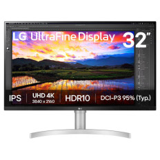 Monitor LG 31,5 32UN650K-W UltraFine, IPS, 3840x2160, 2x HDMI, DP