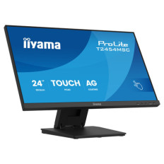 Monitor touch Iiyama 60,5 cm (23,8") T2454MSC-B3AG 1920x1080 POS 75Hz IPS 4ms HDMI DisplayPort 2xUSB3.2 Nagib Zvočniki  ProLite interaktivni monitor PCAP 10, nagib 5° do  90°