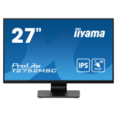Monitor touch Iiyama 68,6 cm (27,0") T2752MSC-B1 1920x1080 POS IPS 5ms HDMI DisplayPort 2xUSB3.2 Zvočniki  7H ProLite