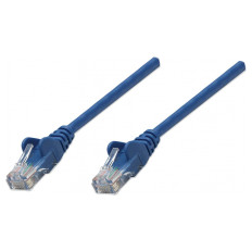 Mrežni kabel Intellinet 1 m Cat5e, CCA, moder
