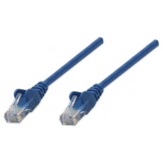 Mrežni kabel Intellinet 3 m Cat5e, CCA, moder
