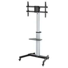 Multimedijski voziček 37''-86'' MANHATTAN , 50kg, naklon +5° do -10°, sive barve