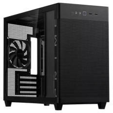 Ohišje Asus Prime AP201 (steklena stranica) miniATX - črna