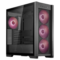 Ohišje Asus TUF Gaming GT302 TG MidiATX - črna RGB