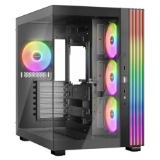 Ohišje Bequiet Light Base 600 LX MidiATX - črna RGB