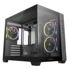 Ohišje Deepcool CG330 3F microATX - črna RGB