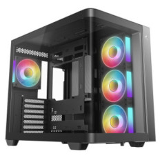 Ohišje Deepcool CG530U 4F MidiATX - črna ARGB