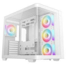 Ohišje Deepcool CG530U 4F WH MidiATX - bel ARGB