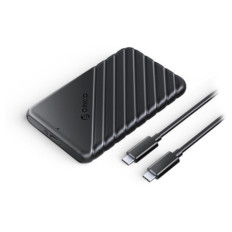 Ohišje za trdi disk 2,5 USB-C 3.1 Orico UASP v SATA3 z USB-C kablom 0,50cm (25PW1C-C3-BK-EP)