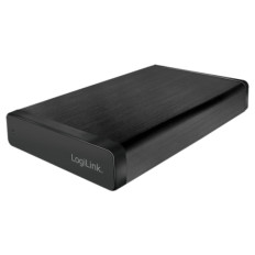 Ohišje za trdi disk 3,5 USB-A 3.0 5Gbps za diske 22TB LogiLink - črn (UA0284)