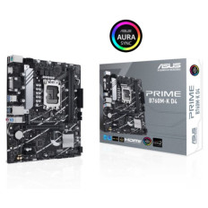 Osnovna plošča 1700 Asus PRIME B760M-K D4 microATX 1xVGA HDMI