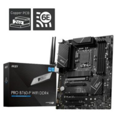 Osnovna plošča 1700 MSI PRO B760-P WIFI ATX 1xHDMI 2.1 1xDisplayPort 1.4