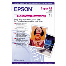 PAPIR EPSON A3+, 50L MATTE PAPER HEAVYWEIGHT 167g