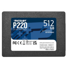 Patriot P220 512GB SSD SATA 3 2.5
