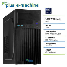 PCPLUS e-machine Ultra 5 235 16GB 1TB SSD namizni računalnik