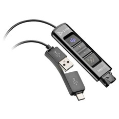 Poly DA85-M USB na QD Adapter - združljiv s katerimi koli slušalkami Poly s Quick Disconnect