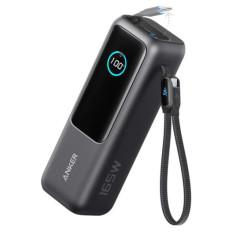 Prenosna baterija Anker Powerbank 25000mAh 165W PD 1x USB-A 3x USB-C črna (A1695H11)