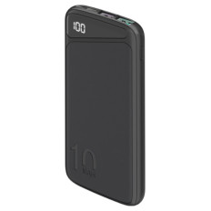 Prenosna baterija Goobay Super Charge 10.000 mAh USB-C USB3.0 črna (53936)