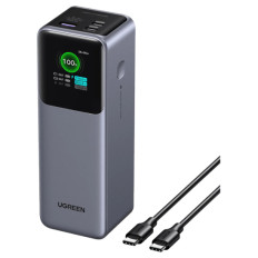 Prenosna baterija Ugreen 25000mAh 200W s pametnim digitalnim zaslonom