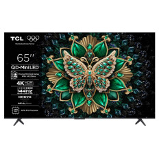 TCL 4K QD-Mini LED TV 65C61K, Google TV, 144Hz, Onkyo zvok z Dolby Atmos
