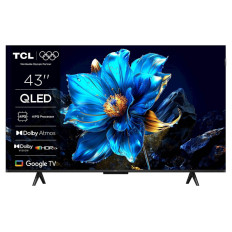 TCL 4K QLED TV 43P71K, Google TV, Dolby Vision & Atmos