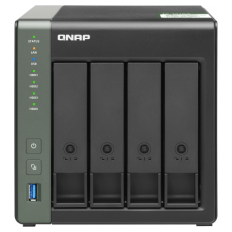 QNAP NAS strežnik za 4 diske, 2GB ram, 10GbE SFP+ mreža