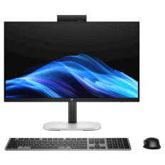 Računalnik AIO HP 60,5 cm 23,8" 1920x1080 ProStudio 4 G1i 23 Ultra 5-235T/Q870/16GB /512GB/1xM.2 prost/Intel grafika HDMI 1xUSB-C/280W-89%/Win11Pro črno-srebrn (C6QV3ET#BED)