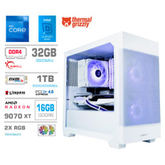 Računalnik MEGA MT S7X i7-12700K/RX9070 XT/32GB/1TB-4.0/750W/Brez OS/bela RGB + Estetski napajalni kabli [Vijolična / Bela]