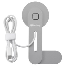 Sandberg ScreenMount Magnet Charger 15W brezžični polnilnik