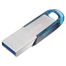 SanDisk 128GB Ultra Flair USB-A 3.0 USB ključ (moder)