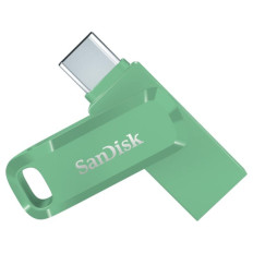 SanDisk 64GB Ultra Dual Drive Go USB-C/A 3.2 USB ključ (zelen)