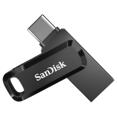 SanDisk 64GB Ultra Dual Drive Go USB-C/A 3.2 USB ključ (črn)