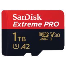 SANDISK Extreme PRO microSDXC 1TB UHS-I 4K UHD SDSQXCD-1T00-GN6MA spominska kartica