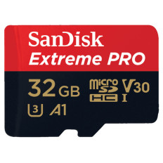 SANDISK Extreme PRO microSDXC UHS-I 32GB (SDSQXCG-032G-GN6MA) spominska kartica