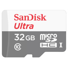 SANDISK Ultra microSDHC/SDXC 32GB UHS-I FHD SDSQUNR-032G-GN3MN spominska kartica