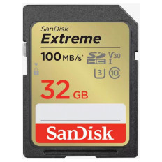 SDHC SANDISK 32GB EXTREME, 100
