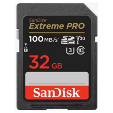 SDHC SANDISK 32GB EXTREME PRO, 100