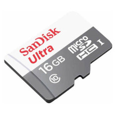 SDHC SANDISK MICRO 16GB ULTRA, 80MB