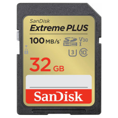 SDHC SANDISK. 32GB EXTREME PLUS, 100