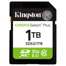 SDXC KINGSTON 1TB CANVAS Select Plus, 150MB