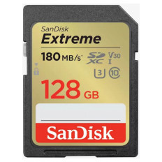 SDXC SANDISK 128GB EXTREME, 180