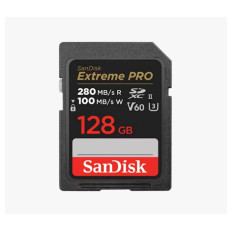 SDXC SANDISK 128GB EXTREME PRO, UHS-II, 280