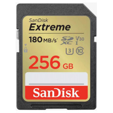 SDXC SANDISK 256GB EXTREME, 180
